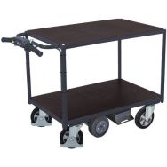 Chariot électrique B-Well - 2 plateaux antidérapants - Actiwork