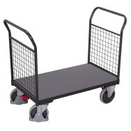 Chariot habillage grillagé - 2 dossiers - Capacité 500kg - Variofit