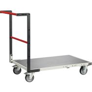 Chariot monté fixe roues TPE-1105x540x945-250kg-Tole