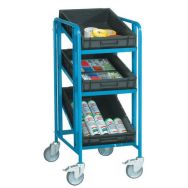 Chariot plateaux acier - Avec ou sans bac - Force 200 à 250 kg - FIMM