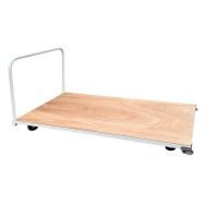 Chariot transport de tapis avec roulettes de protection