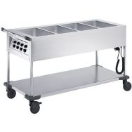Chariots de distribution de repas 4 cuves simples SAW 4