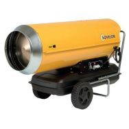 Chauffage à air pulsé mobile - Au fuel - A combustion directe - 111 KW - Sovelor