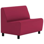 Chauffeuse 2 places Izari tissu M1 Magenta