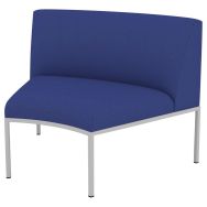 Chauffeuse Atrium concave tissu M1 - Quadrifoglio