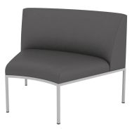 Chauffeuse Atrium concave tissu enduit PVC - Quadrifoglio