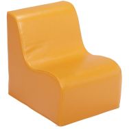 Chauffeuse Diabolo Junior enduit PVC mandarine
