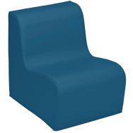 Chauffeuse standard Diabolo Adulte tissu PVC coloris pétrôle
