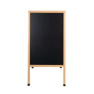 Chevalet Stop-trottoir en bois Chêne120x60 cm - Bi-Silque
