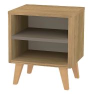 Chevet Silphy 1 niche 1 tablette - Manutan Expert