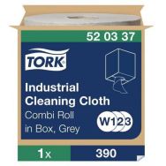 Chiffon non-tissé Tork Industriel - 140 à 390 formats, Feuille longueur : 380 mm