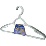 Cintre adulte plastique x2 43cm antiglisse