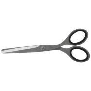 Ciseaux métal inox bout rond - 17cm - Sign