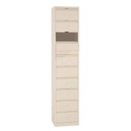 Classeur métal à clapets abattants 10 cases coloris beige