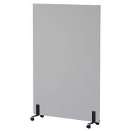 Cloison Milan 120x180cm sur roulettes Gris perle-Enond Mobilier