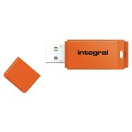 Clé USB 16Go Neon orange Integral