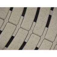 Clips de jonction caillebotis standard Lot de 10 ivoire