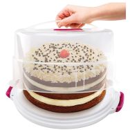 Cloche à gâteaux 36cm extensible transp.plastique 15-22cm