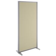 Cloison Epsilon panneau tissu L/H : 120x180cm coloris beige