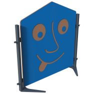 Cloture PAOLO visage HPL - métal gris 7016 - Buton Design