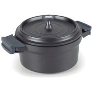 Cocotte noire ronde 20 cm alu fondu Fundicion