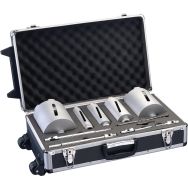 Coffret 5 couronnes de forage à sec diamantées G 1/2"