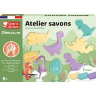 Coffret de création de savons dinosaures