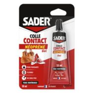 Colle contact néoprène - Gel - Sader