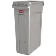 Collecteur Slim Jim avec conduits d'aération 87 L Rubbermaid