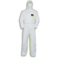 Combinaison à usage unique - Blanc/Vert - Type 5/6 - Uvex