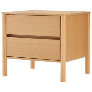Commode 2 tiroirs Treviso Collection naturel-Somcasa