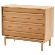 Commode 3 tiroirs Berna Collection naturel-Somcasa
