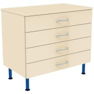 Commode Evolution 4 tiroirs - Manutan Expert