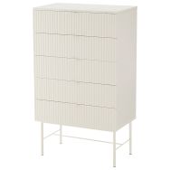 Commode haute Oslo Collection blanc-Somcasa