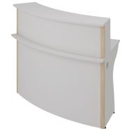 Comptoir courbe 45° avec rehausse Sandro-Enond Mobilier