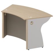 Comptoir courbe inverse 45° PMR Sandro-Enond Mobilier