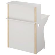 Comptoir droit avec rehausse Sandro -Enond Mobilier