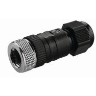 Connecteur droit M12 codé S pour modèle MACH LED PLUS