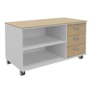 Console mobile KHEOPS 3 tiroirs - Simmob