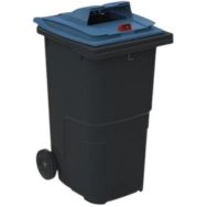 Conteneur 240 L couvercle papier sans prise ventrale