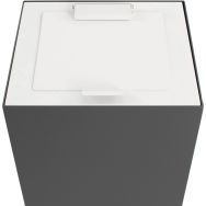 Conteneur poubelle 2 roues Korok barre ventrale 80L - V-Part