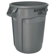 Conteneur rond Brute® 38 L gris - Rubbermaid