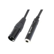 Cordon XLR Mâle - 6,3M Jack Femelle