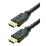 Cordon HDMI gold - A mâle à mâle - 5 m - noir - Erard