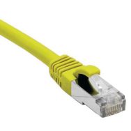 Cordon RJ45 catégorie 5e F/UTP snagless jaune - 5 m