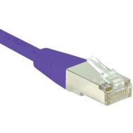 Cordon RJ45 catégorie 6 S/FTP violet - 2 m