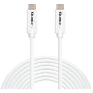 Cordon USB 3.2 Gen 2 100W Type C 5 m - Sandberg