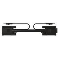 Câble VGA+ Audio intégré 2 m