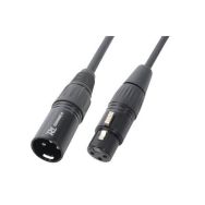 Cordon XLR mâle/femelle Ø 6mm - Power Dynamics