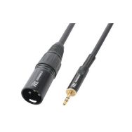 Cordon jack 3,5 stéréo mâle / XLR mâle 0,5 m
